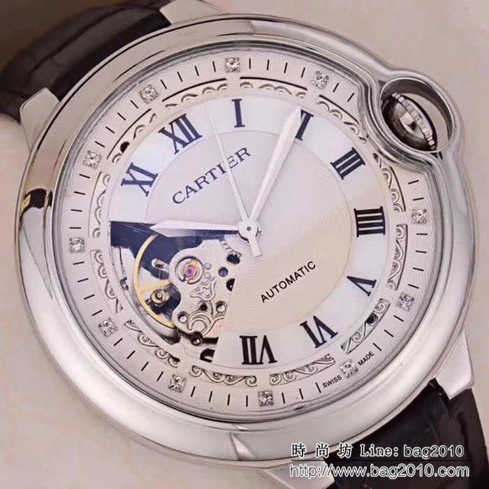 CARTIER卡地亞 新品上市 精品男士腕表 WSS0353